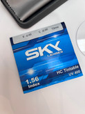 عدسی سفید قابل رنگ hc برند sky