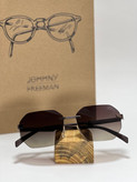 عینک آفتابی بدون فریم چندضلعی جانی فریمن - JOHHNY FREEMAN RM96003