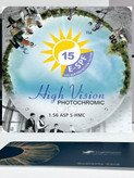 عدسی E-SPF فتوکرومیک هایویژن ۱.۵۶ - High vision SHMC E-SPF 1.56