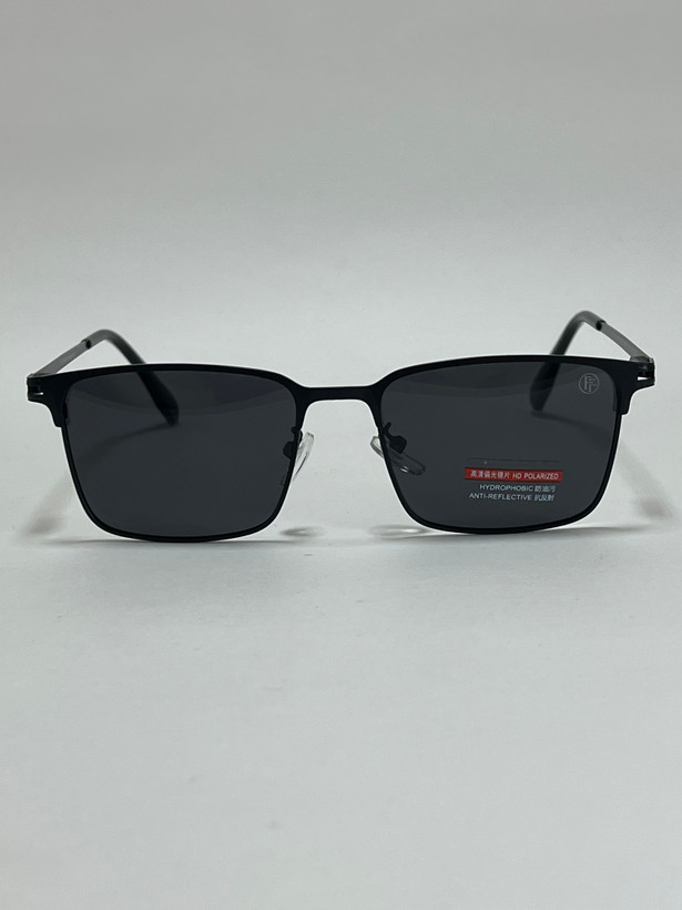 نمای پشت فریم عینک آفتابی مردانه فلزی فیلیپ فابین مشکی