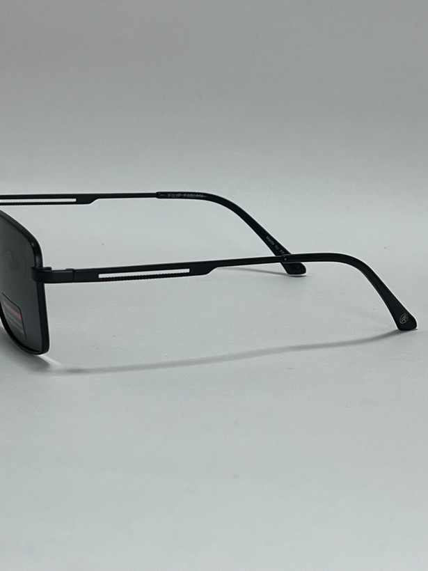 دسته فلزی عینک آفتابی مردانه گرد فیلیپ فابین Filip Fabian پلاریزه uv400 کلاسیک