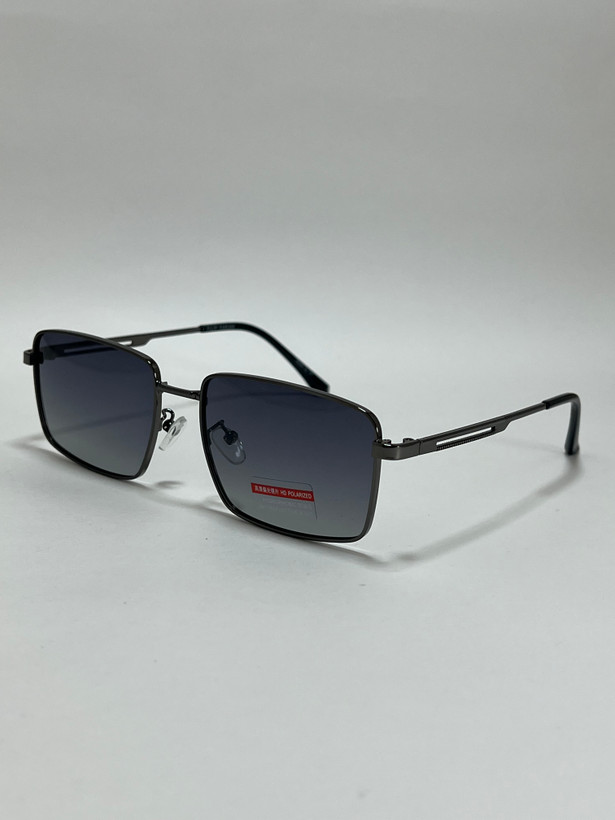 عینک آفتابی مردانه فلزی فیلیپ فابین Filip Fabian فریم گرد لنز دودی uv400 پلاریزه شیک اکو