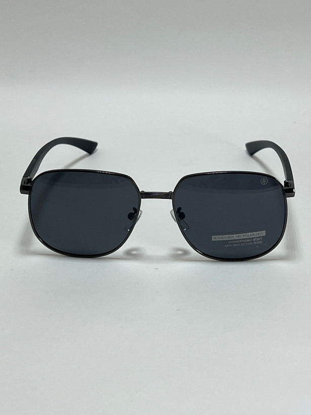 نمای پشت فریم عینک آفتابی مردانه فلزی فیلیپ فابین نقرهای مات