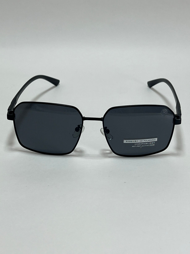 نمای پشت فریم عینک آفتابی مردانه فلزی فیلیپ فابین مشکی مات