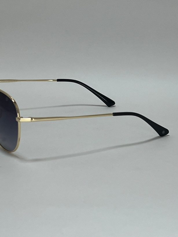 دسته فلزی ترکیبی مشکی طلایی عینک آفتابی مردانه Filip Fabian