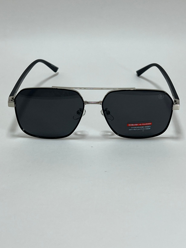 نمای پشت فریم عینک آفتابی مردانه فلزی فیلیپ فابین نقرهای