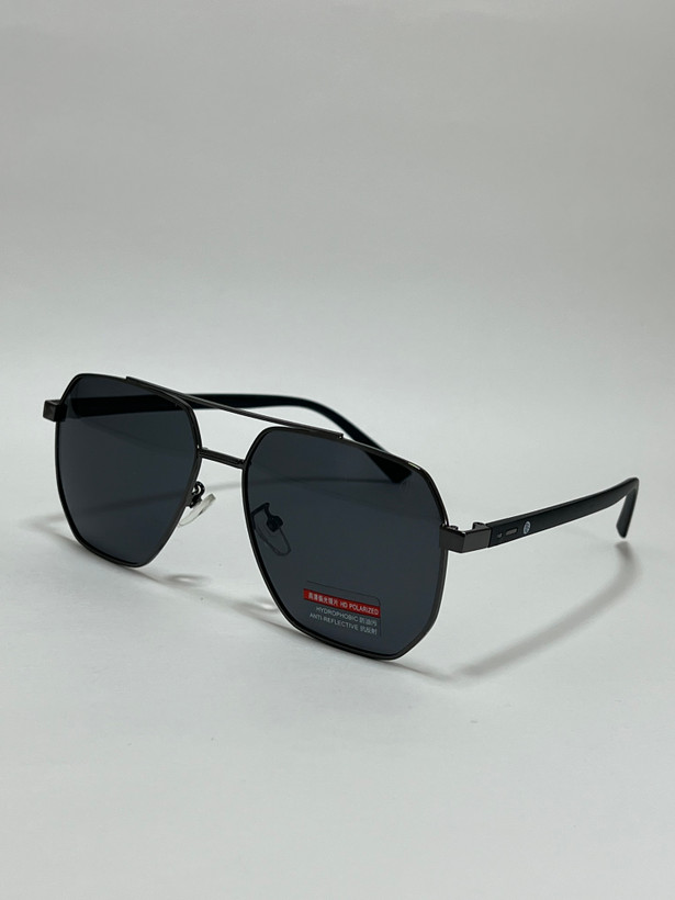 عینک آفتابی مردانه فلزی فیلیپ فابین Filip Fabian فریم طلایی لنز دودی uv400 پلاریزه شیک