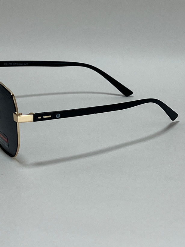دسته فلزی عینک آفتابی مردانه فیلیپ فابین Filip Fabian مشکی پلاریزه uv400