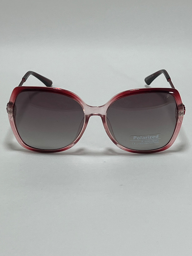 نمای پشت فریم عینک آفتابی زنانه کائوچو فیلیپ فابین Filip Fabian بنفش شیک uv400