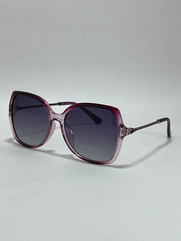 عینک آفتابی زنانه کائوچو فیلیپ فابین Filip Fabian فریم آبی لنز دودی uv400 شیک