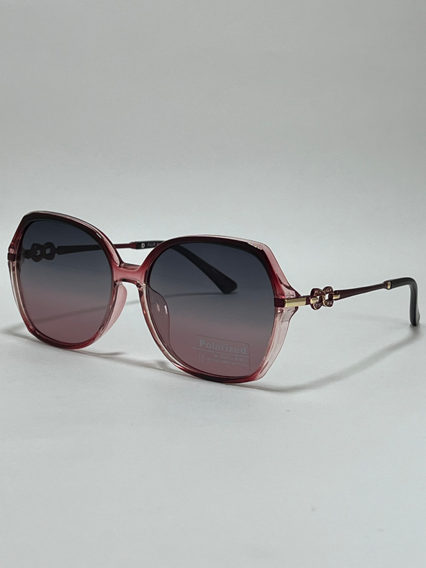 عینک آفتابی زنانه کائوچو فیلیپ فابین Filip Fabian فریم سفید لنز دودی uv400 شیک