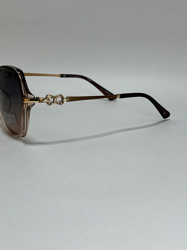 دسته کائوچویی عینک آفتابی زنانه فیلیپ فابین Filip Fabian پلنگی شیک uv400