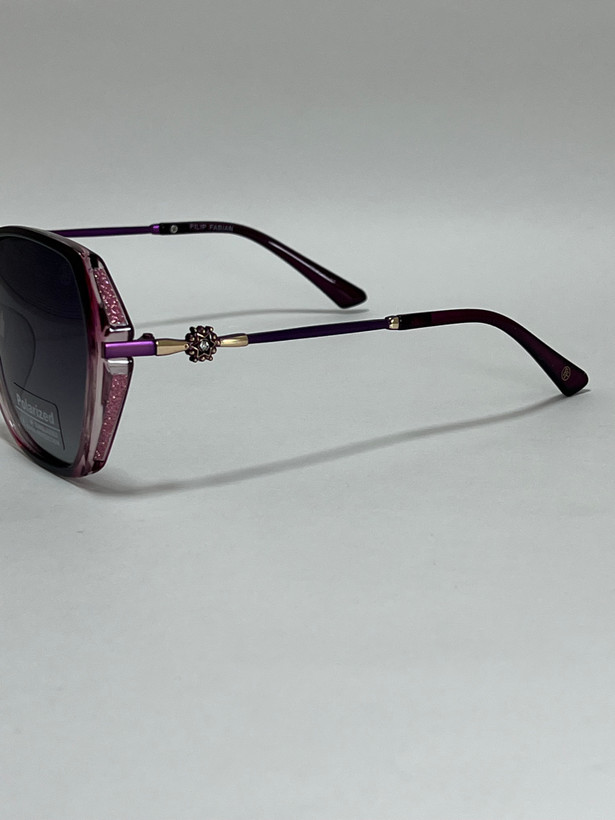 دسته کائوچویی عینک آفتابی زنانه فیلیپ فابین Filip Fabian مشکی شیک uv400