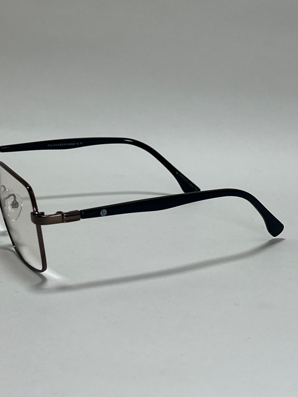 دسته فلزی عینک فتوبلو فتوکرومیک بلوکات فیلیپ فابین Filip Fabian نقره ای شیک