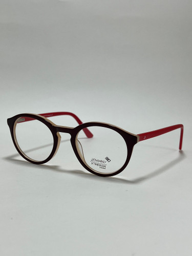 عینک طبی کائوچو جانی فریمن Johnny Freeman Eco فریم قهوه ای شیک اکو