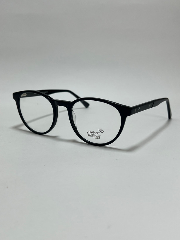 عینک طبی کائوچو جانی فریمن Johnny Freeman Eco فریم مشکی شیک اکو