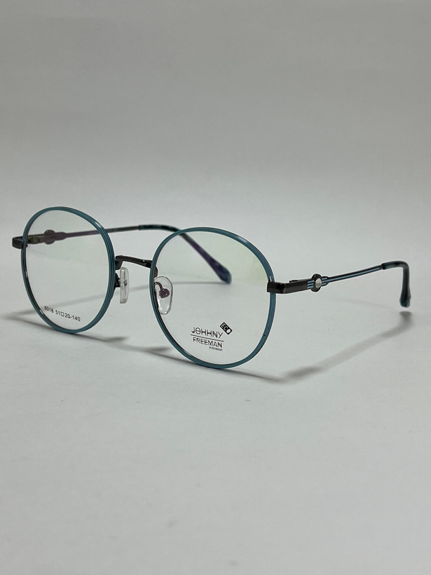 عینک طبی فلزی جانی فریمن Johnny Freeman Eco فریم چندضلعی طلایی