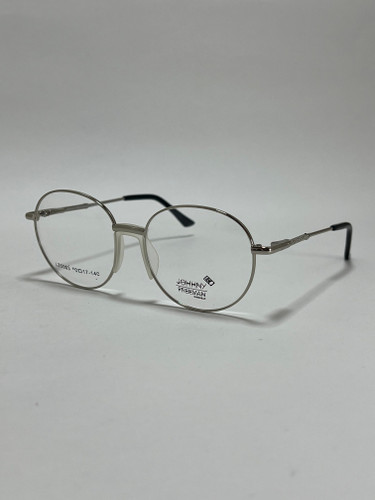 عینک طبی گرد فلزی جانی فریمن Johnny Freeman Eco فریم نقره ای