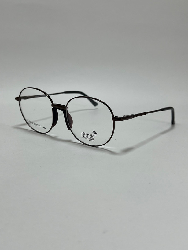 عینک طبی گرد فلزی جانی فریمن Johnny Freeman Eco فریم طلایی