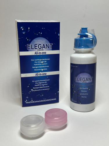 مایع لنز الگانت Elegant محلول شستشوی لنز چشم