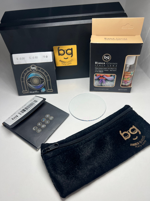 عدسی اولترا بلو 1.60 بی جی - BG ULTRA BLU CR1.6U-HMC